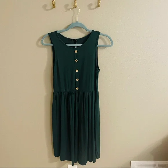 Levaca | Dresses | Levaca Dark Green Tank Dress | Poshmark Levaca | Dresses | Levaca Dark Green Tank Dress | Poshmark